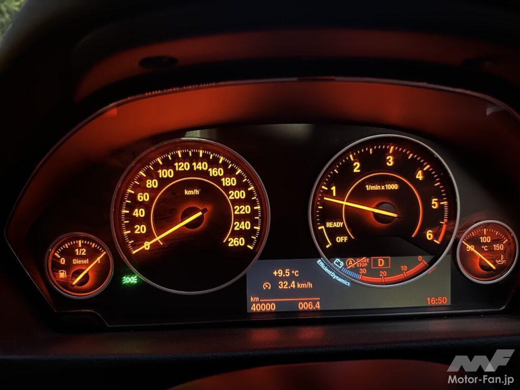 「BMW320d（F30型）4年4万km ディーゼル＋オールシーズンタイヤの走りは健在か」の3枚目の画像