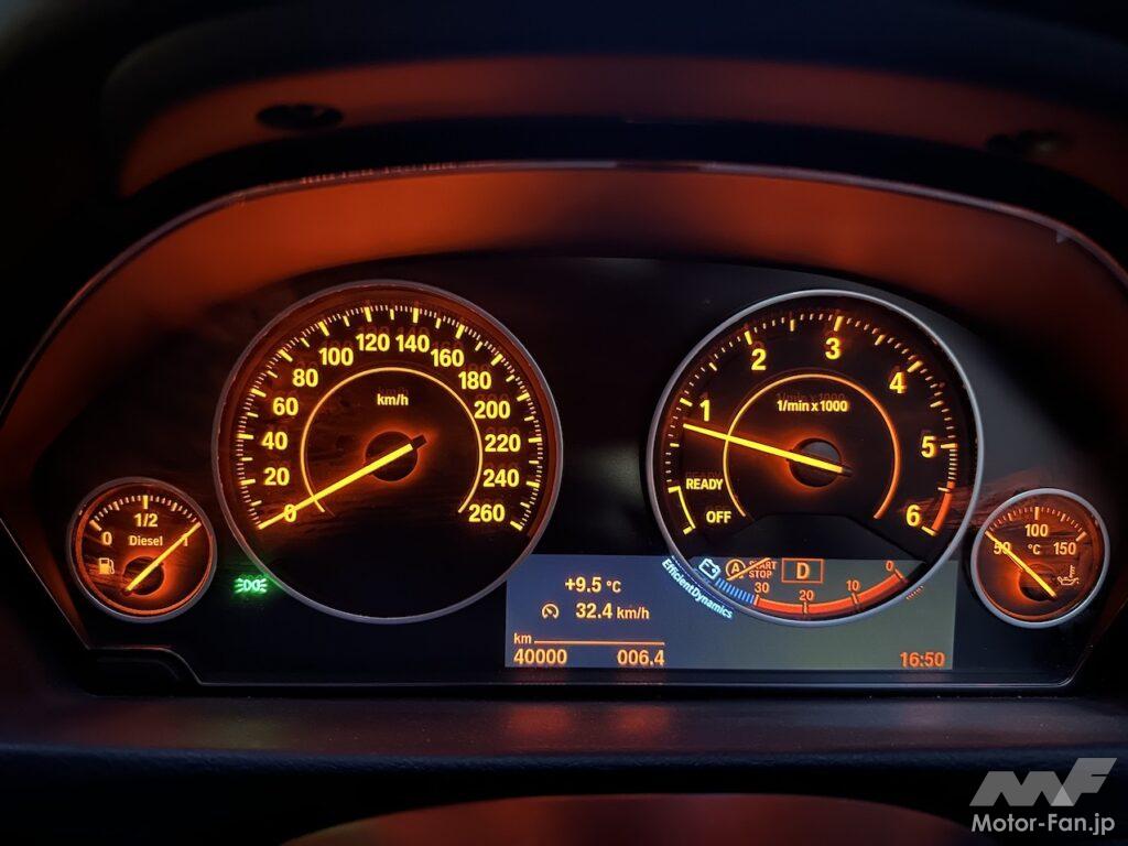 「BMW320d（F30型）4年4万km ディーゼル＋オールシーズンタイヤの走りは健在か」の4枚目の画像