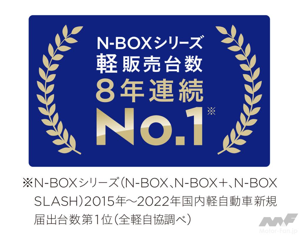「2022年に日本で最も売れた乗用車はホンダ「N-BOX」シリーズ！ 軽自動車の新車販売台数では8年連続No.1」の2枚目の画像
