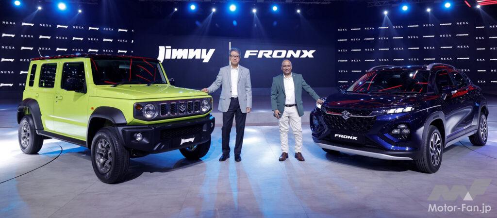 「ついに出た！ 5ドアのスズキ「ジムニー」新型SUV「フロンクス」とともにインド「オートエキスポ2023」で発表！」の2枚目の画像