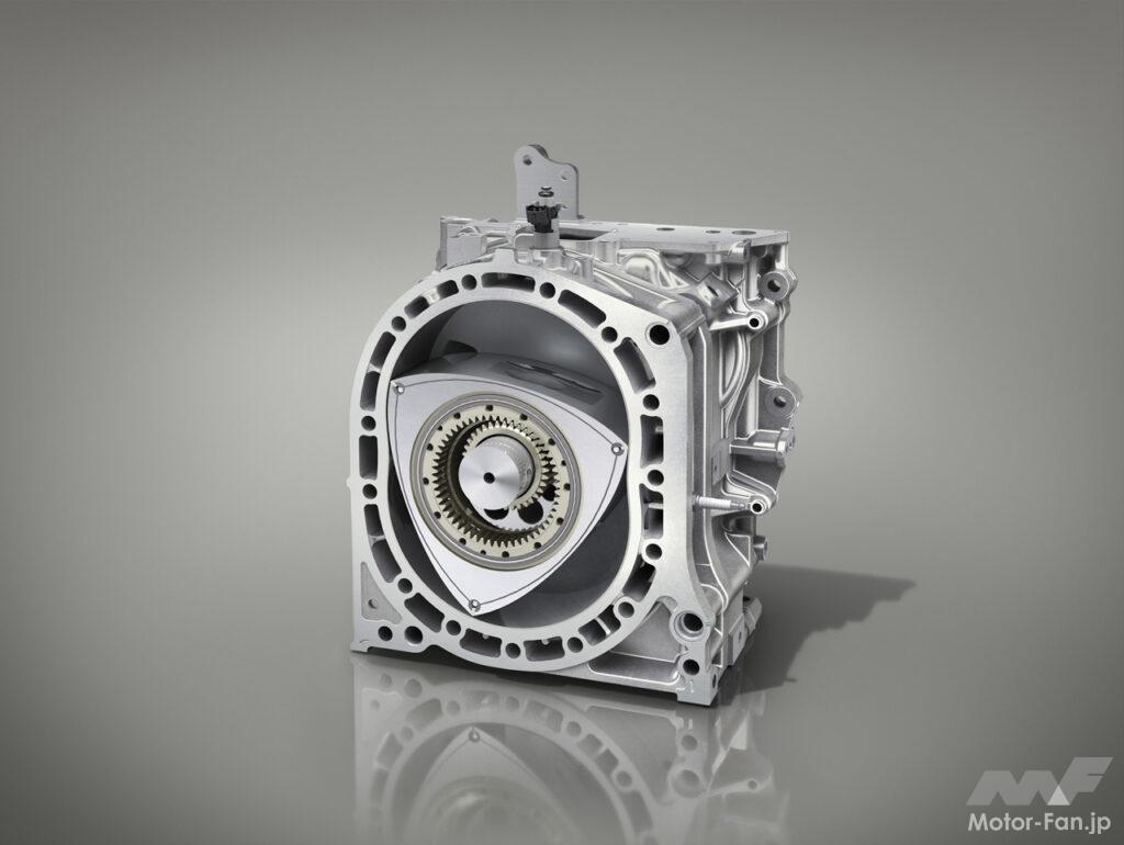 「マツダがロータリーエンジンを発電機として用いる独自のシリーズ式PHEV「MX-30 eスカイアクティブR-EV」を欧州で発表！」の6枚目の画像