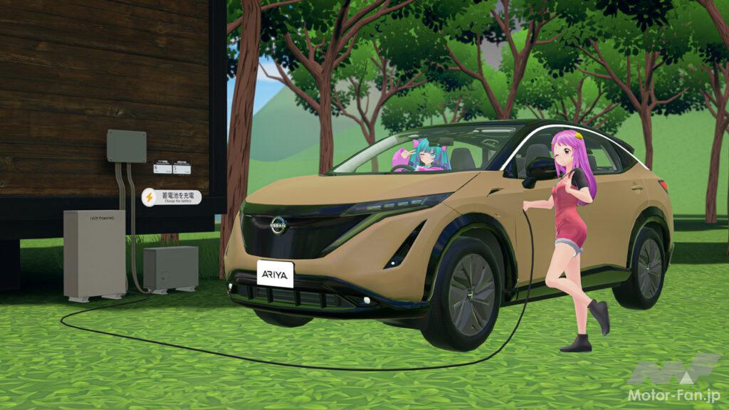 「日産自動車がメタバース上でサステナブルな暮らしを体験するゲーム型コンテンツ「NISSAN EV & Clean Energy World」を公開」の1枚目の画像