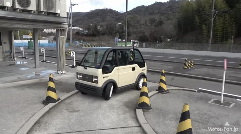 「【動画あり】広島のKGモーターズ「ミニマムモビリティ」の走行テストの模様を公開！市販化に向けて開発を進める。」の4枚目の画像