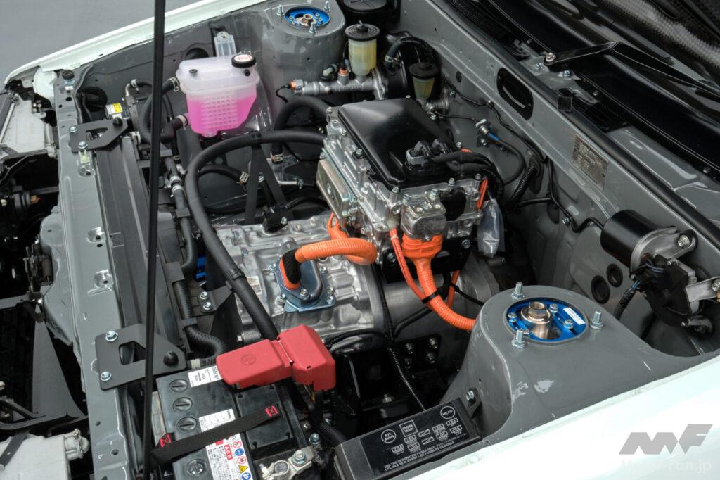 「水素とBEVのAE86 トヨタがオートサロンで水素トレノ／電気レビンを出す理由」の8枚目の画像