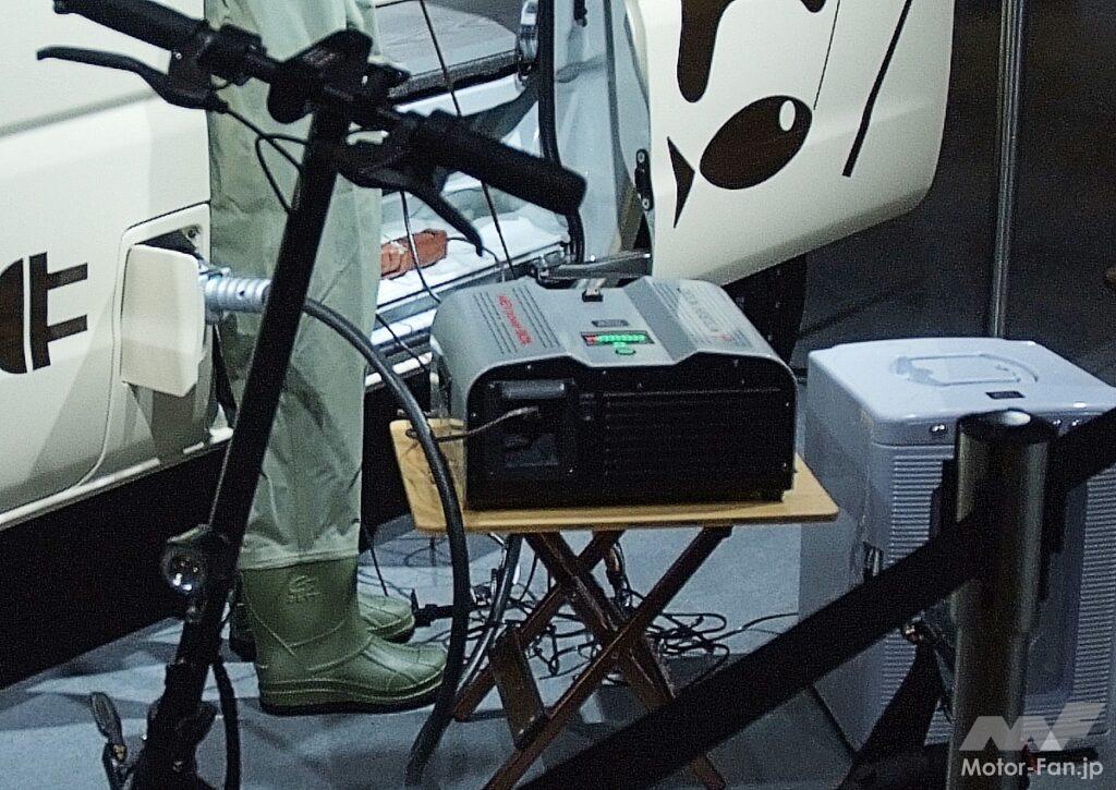 「三菱「ミニキャブ・ミーブ B-Leisure Style II」はオール電化のオフィス&レジャーベースだ！ 【東京オートサロン 2023】」の9枚目の画像