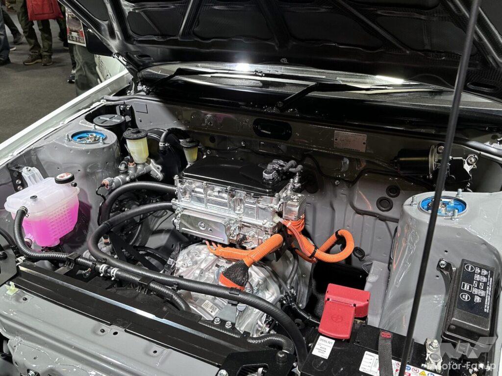 「水素とBEVのAE86 トヨタがオートサロンで水素トレノ／電気レビンを出す理由」の14枚目の画像