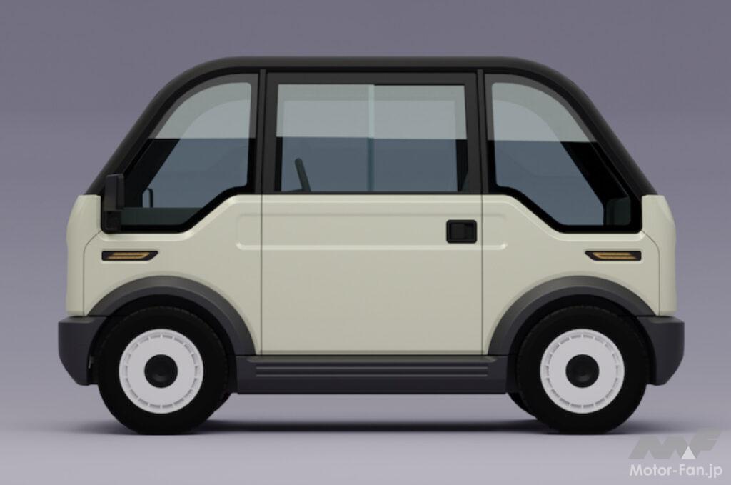 「広島の「KGモーターズ」が開発中の小型EVを発表！【東京オートサロン2023】」の4枚目の画像