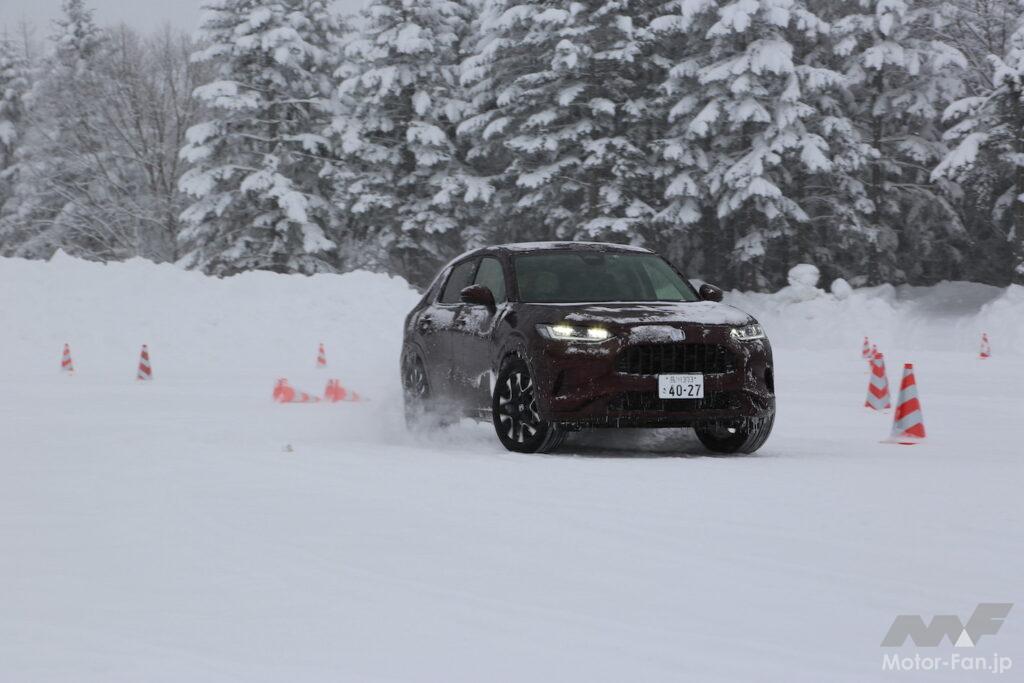 「ホンダZR-Vの雪上ドライブでリアルタイムAWDの実力を再確認「やっぱりAWDだな」」の4枚目の画像