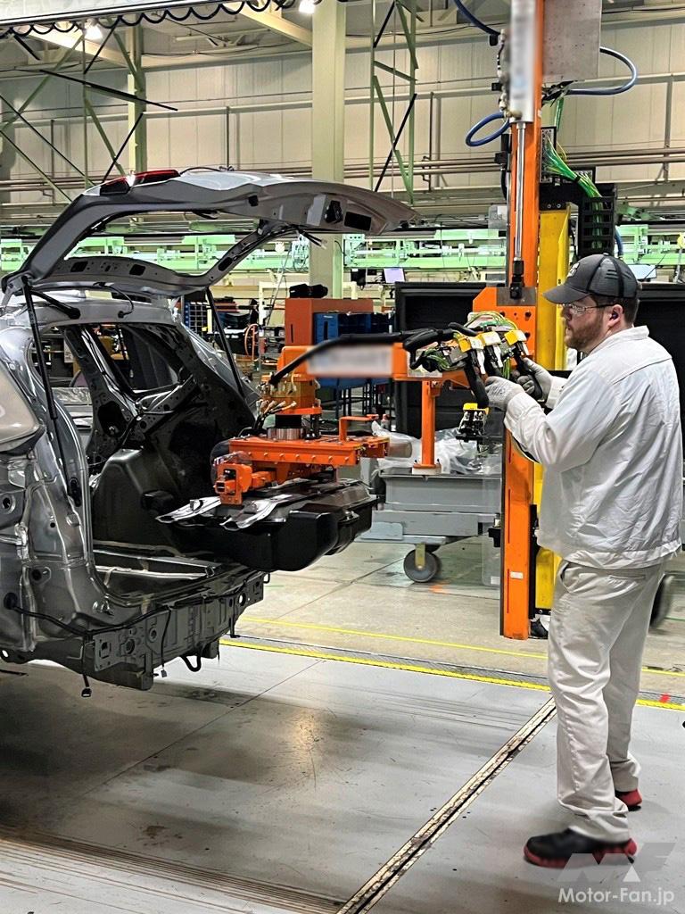 「北米ホンダ、2023年型「CR-V ハイブリッド」の生産をオハイオ州イーストリバティ工場で開始！ 2023年はCR-Vの50%を電動化か。」の1枚目の画像