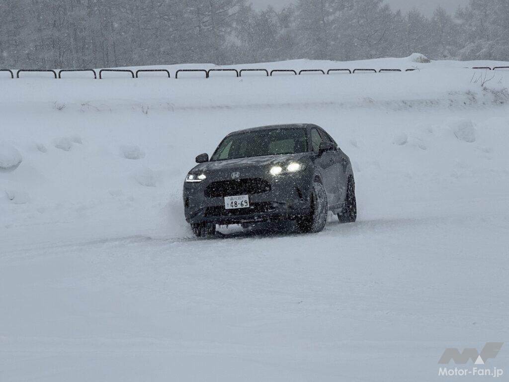 「ホンダZR-Vの雪上ドライブでリアルタイムAWDの実力を再確認「やっぱりAWDだな」」の19枚目の画像