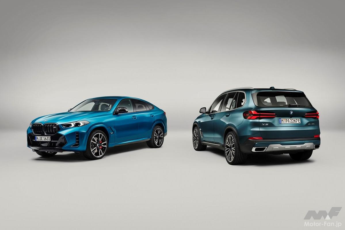 新型BMW X5、X6がデザイン改良と最新装備を携えてモデルチェンジ！ 直6、V8、ディーゼル、PHEVをラインナップ ｜ MotorFan