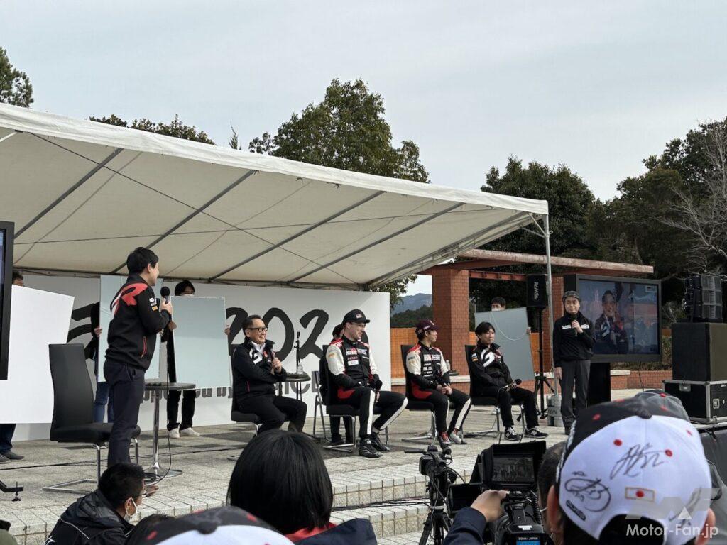 「4年ぶりの有観客の新城ラリーにモリゾウさん、勝田貴元選手、WRCマシンが集結！」の6枚目の画像
