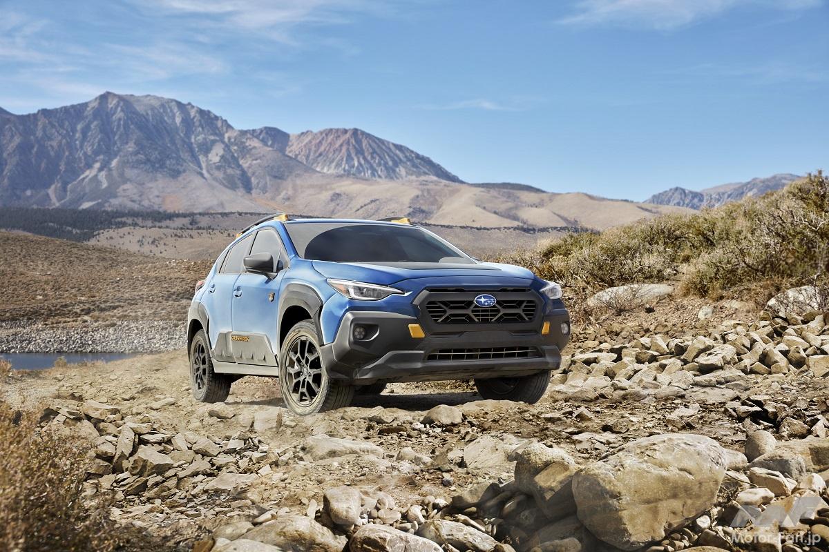 北米スバルが、新型「クロストレック・ウィルダネス」をニューヨーク国際オートショーで世界初公開！ クロストレック史上最も頑丈でトレイルに特化した