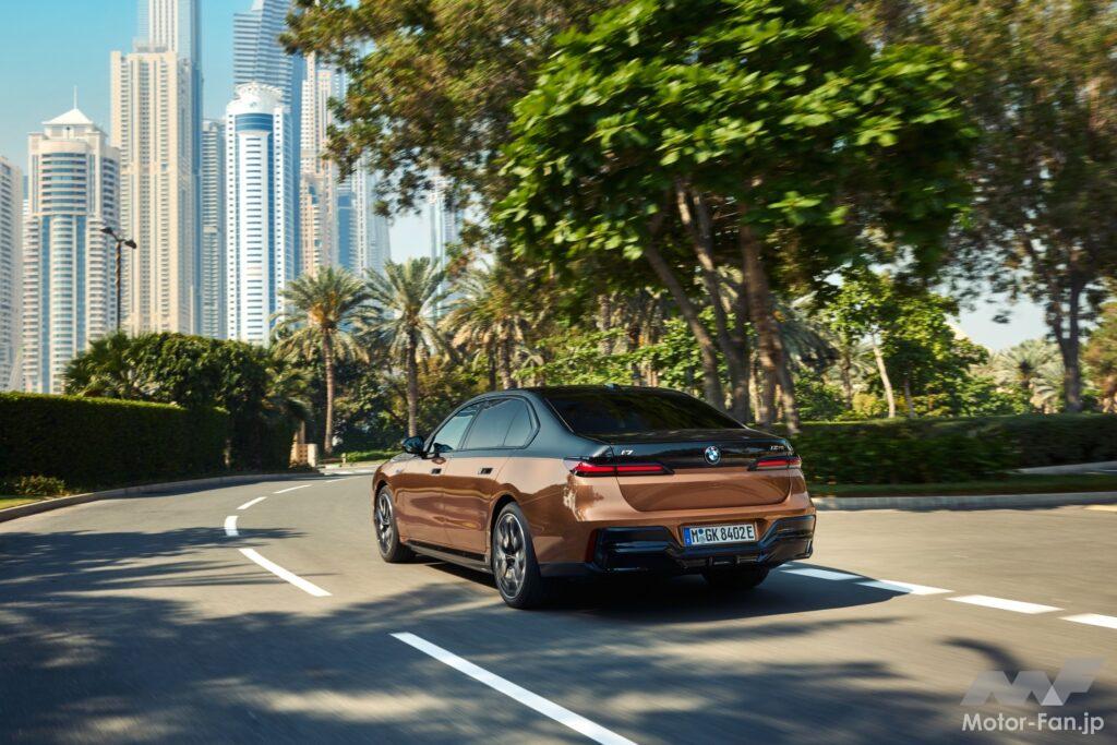「新型7シリーズ 「BMW i7 M70 xDrive」が発表！ Mスポーツブーストにより最大トルクは1,100Nmにまでアップ！ 0-100km/h加速は3.7秒を達成」の8枚目の画像