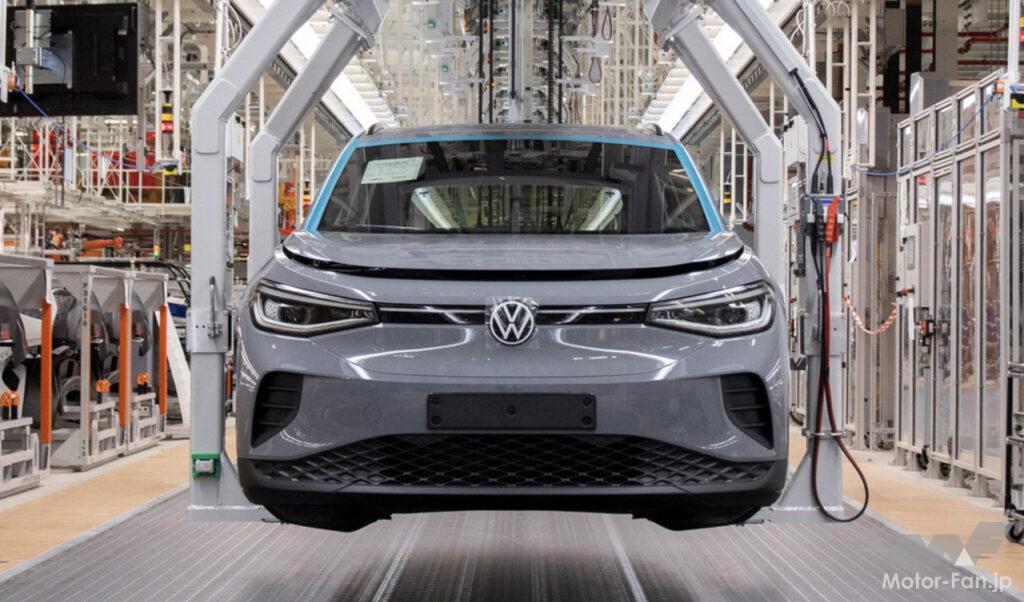 「VWがドイツにて日本向け「ID.4」の生産を立ち上げ。今夏以降順次納車を再開」の1枚目の画像