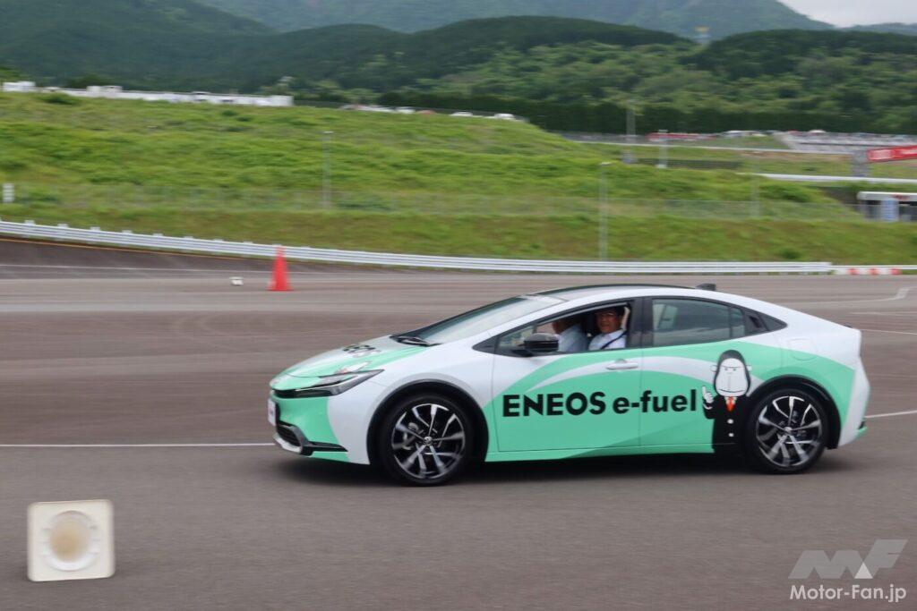 「BEVだけが未来じゃない！ H₂＋CO₂の合成燃料＝ICE（内燃機関）のためにENEOSが走行デモ」の11枚目の画像
