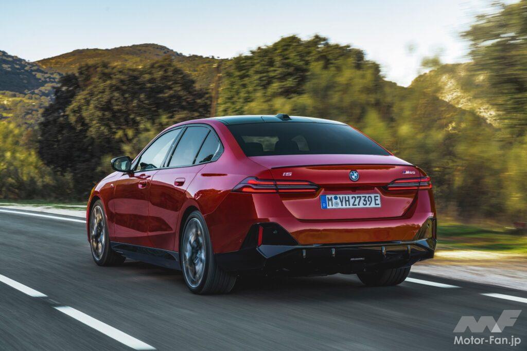 「BMW 新型5シリーズ・セダン発表！ シリーズ初の完全電動モデルは600PS/820Nmを発揮！ スタイリングを一新し、近代的なスポーティ・ラグジュアリーを実現」の6枚目の画像