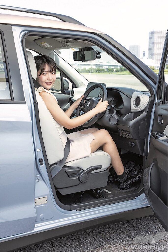 「軽EVのトップランナーとしてすべてが魅力的！「三菱 eK クロス EV」【最新軽自動車 車種別解説 MITSUBISHI eK X EV】」の8枚目の画像