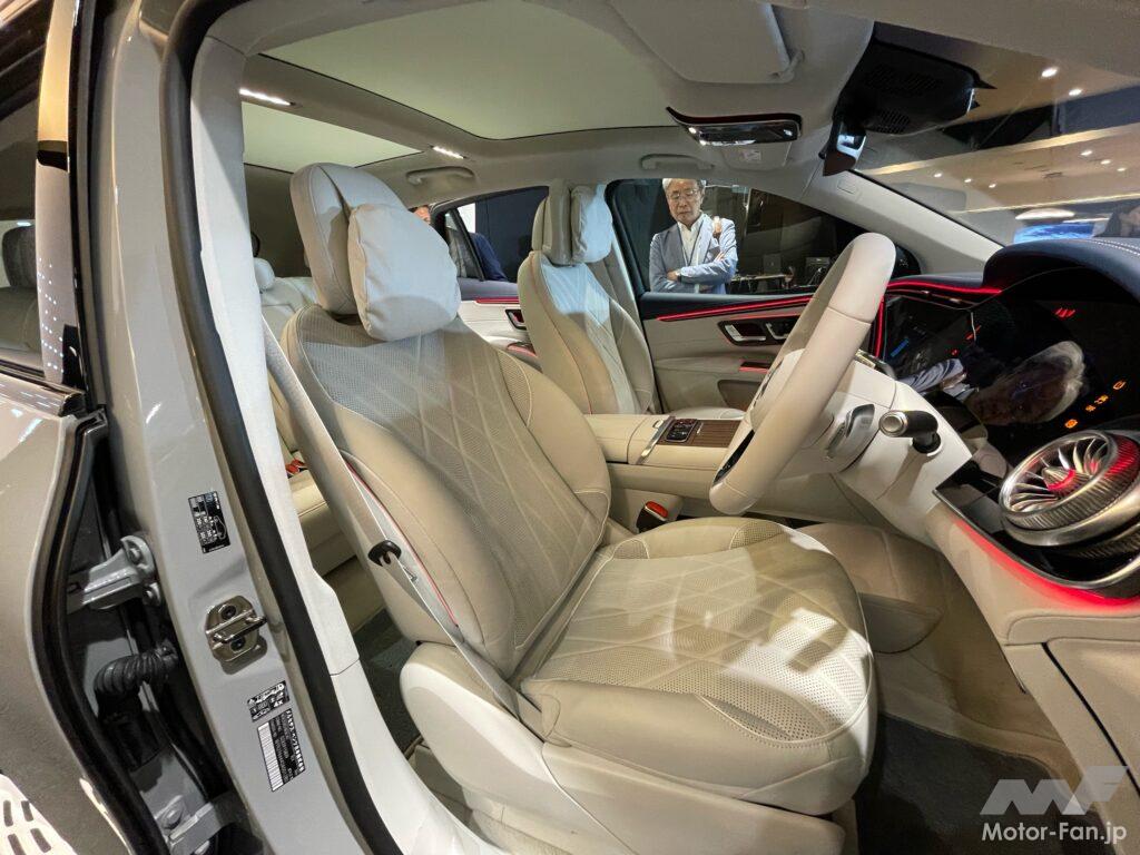 「メルセデス・ベンツ「EQS SUV」が日本発売！ EV専用プラットフォーム採用の7人乗り電動ラグジュアリーSUV。価格は1542万円から」の3枚目の画像