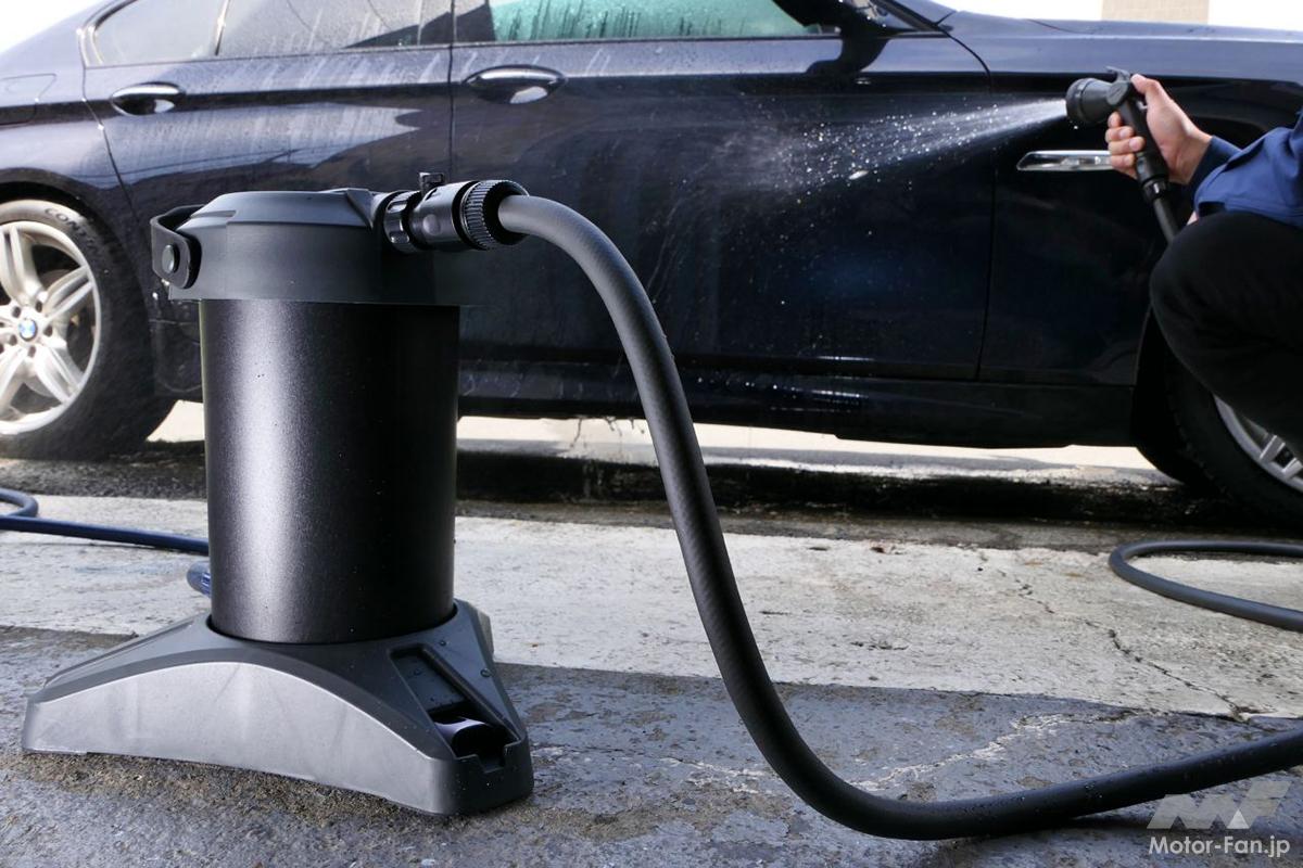 真の洗車ファンはすすぎ水に「純水」を使う！ グリーンライフの純水器 