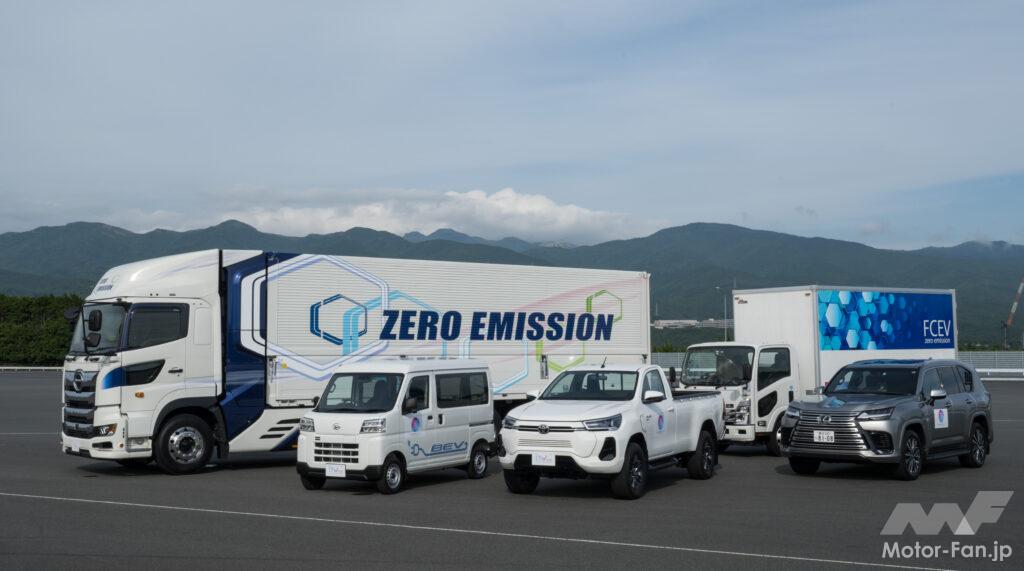 「水素エンジンのレクサスLX、燃料電池のトラック…トヨタは水素の可能性を信じている 」の11枚目の画像