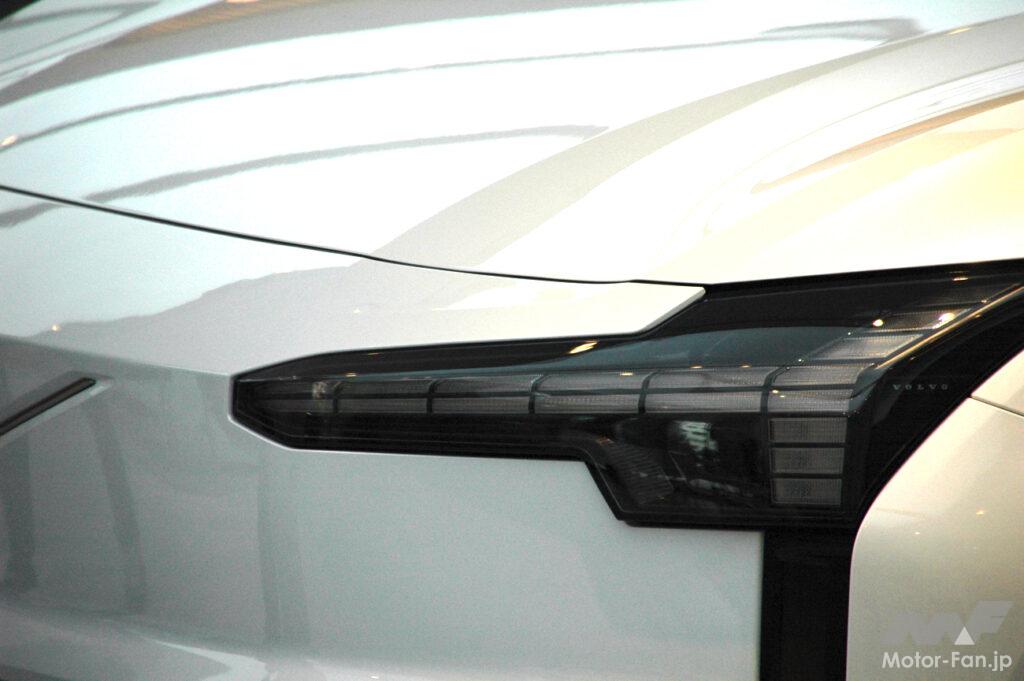 「2023年末にデリバリー開始が予定されるボルボの最新コンパクトSUV「EX30」は 100%EV設計!! 予約開始を前に初めて日本で披露されたそのスタイルに注目!?」の18枚目の画像