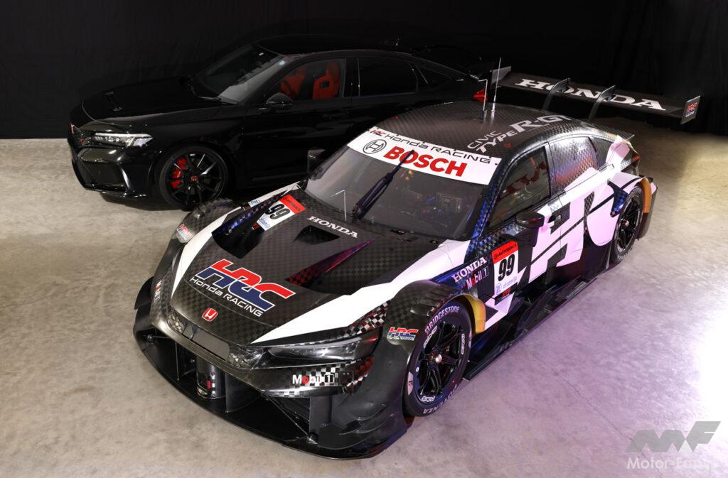 「ホンダ・レーシングが「シビック・タイプR-GT」の走行テストを開始。2024年SUPER GTシリーズGT500クラス参戦に向けて」の6枚目の画像