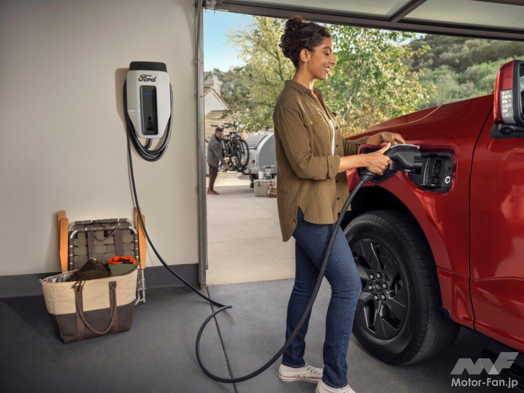 「フォードがEV顧客向けに家庭用充電コストの削減プログラムを開始。デューク・エナジー社と連携して再生可能エネルギーを利用した充電スケジュールを確立させる。」の2枚目の画像