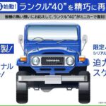 「ランクル40系の1/18ミニカーがクラウドファンディングで手に入る！CAMPFIREで400台・オリジナルカラーを限定展開！老舗ホビーメーカー「京商」とコラボ製作」の19枚目の画像ギャラリーへのリンク