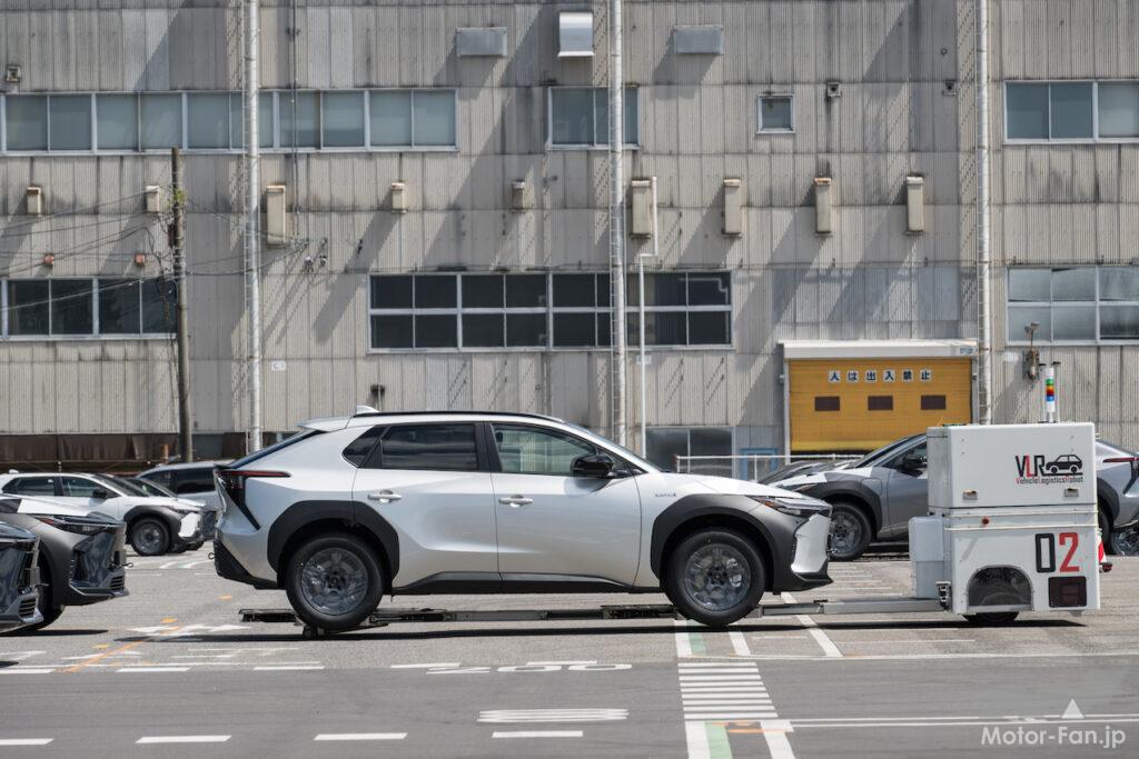 「車両搬送ロボット＝VLR トヨタはクルマだけでなく、物流の未来も変えようとしている。【トヨタモノづくりワークショップ2023_14】」の2枚目の画像