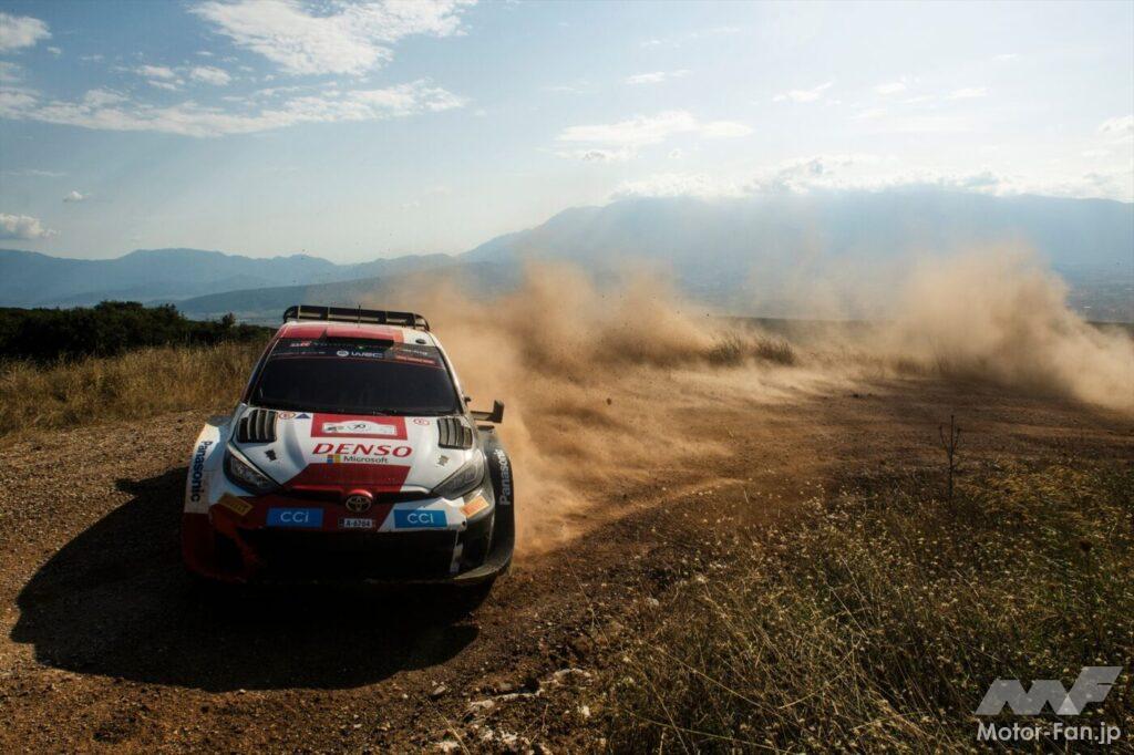 「【WRCラリー結果】大荒れのアクロポリスでロバンペラが今季3勝目！ トヨタはWECに続いてWRCでも1-2飾る」の1枚目の画像