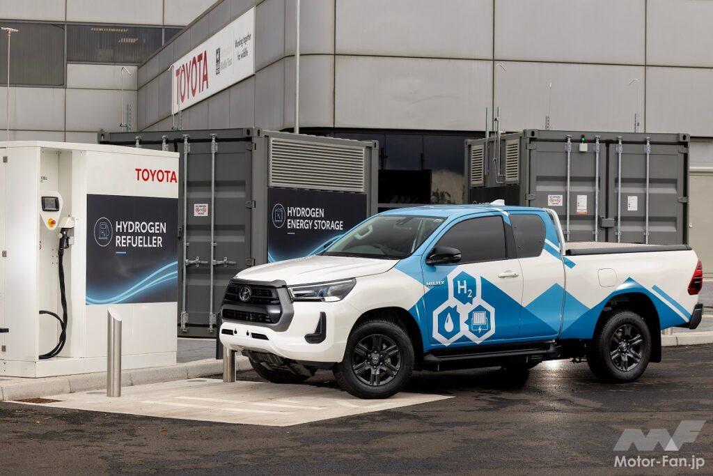 「航続距離は600km以上!! 欧州トヨタが水素燃料電池式のピックアップトラック「ハイラックス」のプロトタイプモデルを初公開！」の10枚目の画像