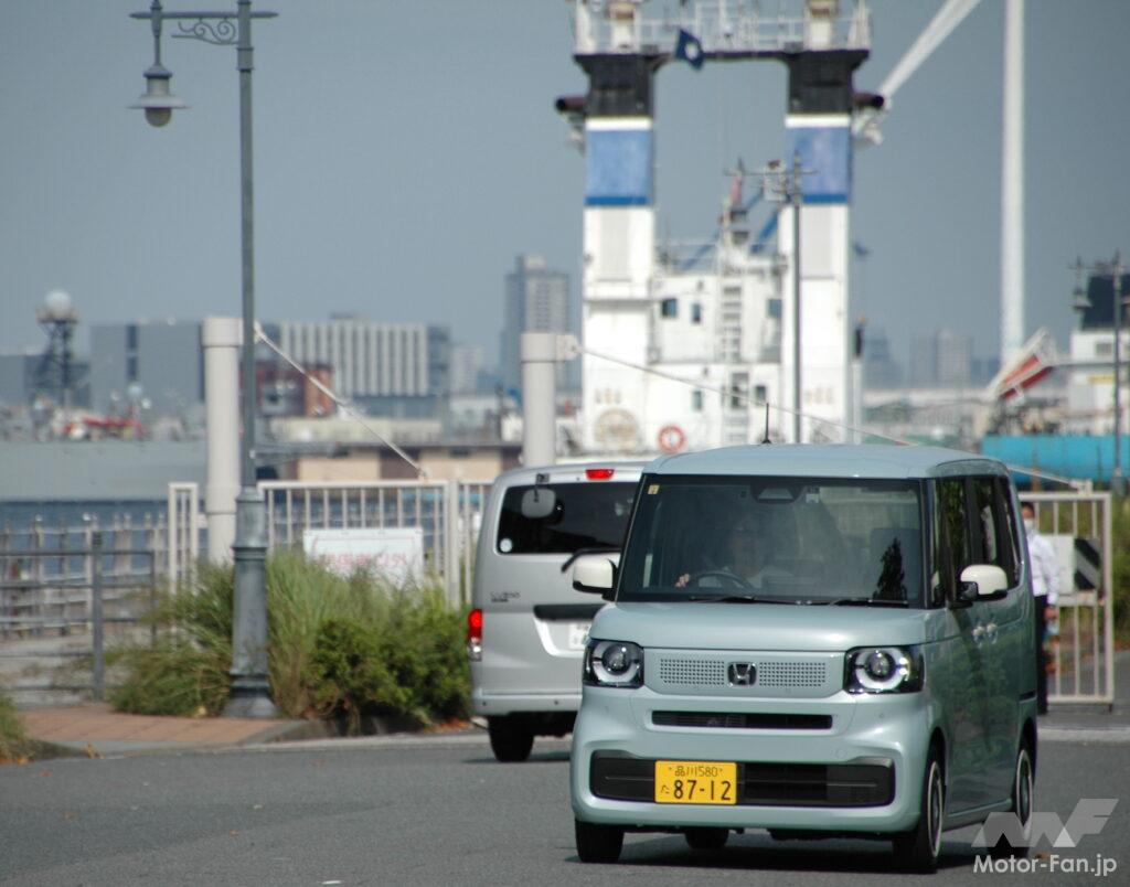「新型ホンダN-BOXで横浜の街と高速道路を走ってみた！ 街乗りならターボはいらない？ “走り”好きから見たN-BOXのインプレッションは!?」の1枚目の画像