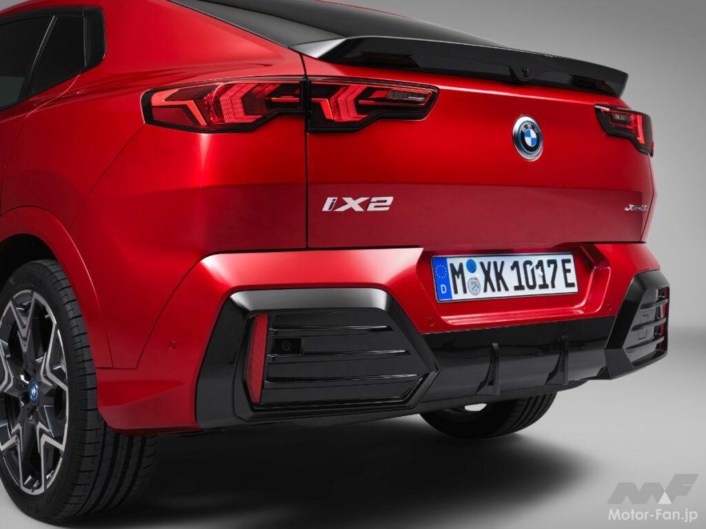 「新型BMW「X2」電気自動車の「iX2」を発表！ボディを拡大しアグレッシブなエクステリアに！」の12枚目の画像
