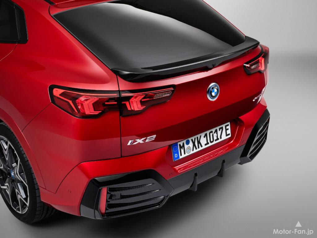 「新型BMW「X2」電気自動車の「iX2」を発表！ボディを拡大しアグレッシブなエクステリアに！」の13枚目の画像