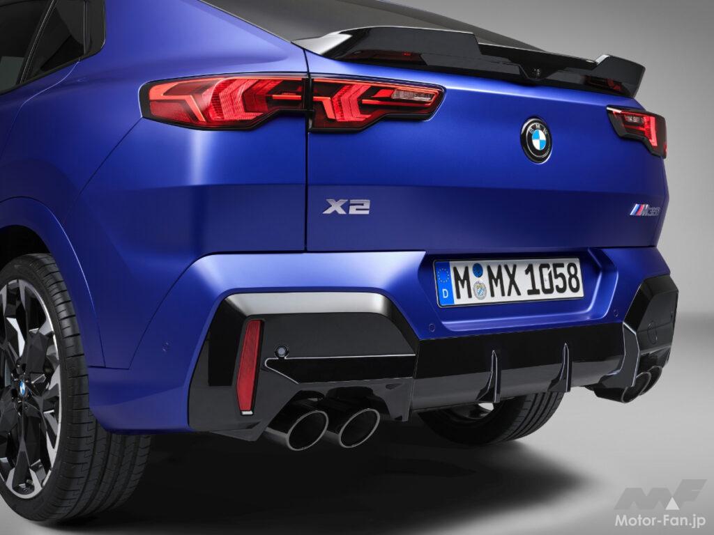 「新型BMW「X2」電気自動車の「iX2」を発表！ボディを拡大しアグレッシブなエクステリアに！」の2枚目の画像