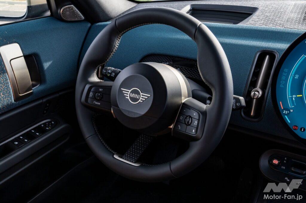 「電気の新型MINI「カントリーマンSE ALL4」はソリッドなスタイリングが魅力！MINIらしさを残しながらモダンで先進的なルックスにアップグレード！」の16枚目の画像