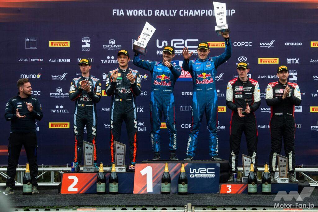 「【WRCラリー結果】フォードのタナックがWRCチリ戦連覇！トヨタはマニュファクチャラー選手権3連覇を確定させる」の3枚目の画像