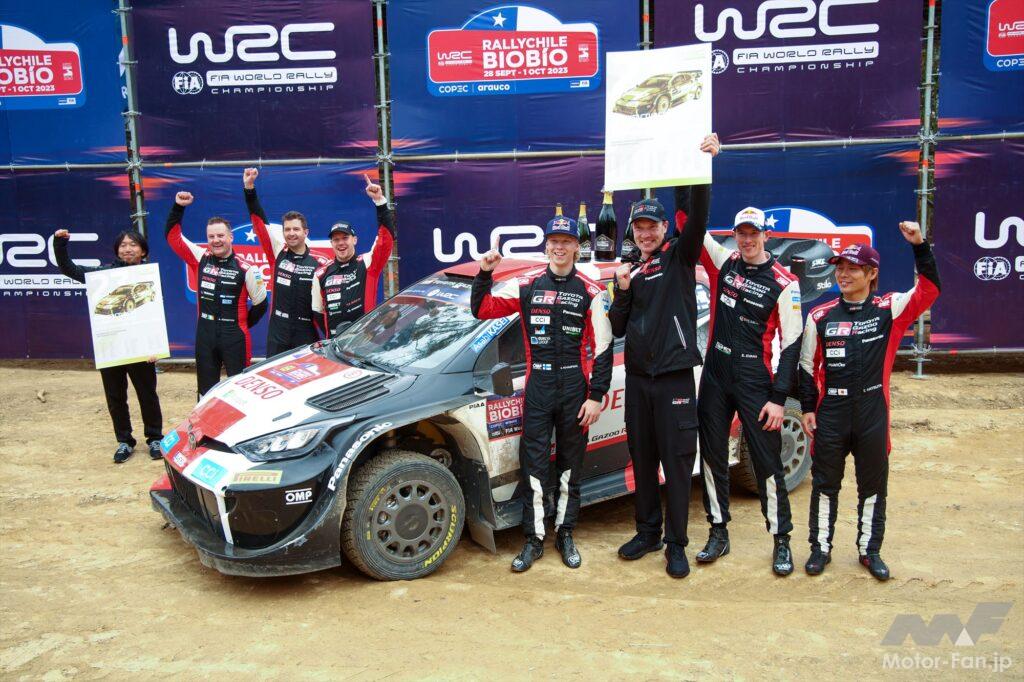 「【WRCラリー結果】フォードのタナックがWRCチリ戦連覇！トヨタはマニュファクチャラー選手権3連覇を確定させる」の14枚目の画像