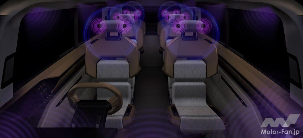 「“未来のデリカ”はこうなる!? 三菱が電動クロスオーバーMPV「MITSUBISHI D:X Concept」を世界初公開【ジャパンモビリティショー2023】」の8枚目の画像