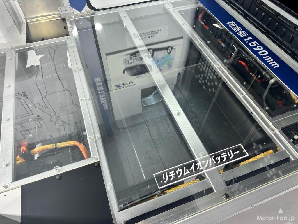 「「日野デュトロZEV」はキャンピングカーベースとしても期待大！ジャパンモビリティショー2023で出会った“素敵な近未来”」の4枚目の画像