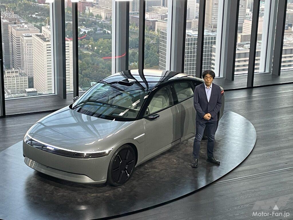 「ソニー・ホンダモビリティの新型EV「アフィーラ プロトタイプ」を日本初公開！国内導入は2026年中を予定」の1枚目の画像
