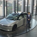 「ソニー・ホンダモビリティの新型EV「アフィーラ プロトタイプ」を日本初公開！国内導入は2026年中を予定」の1枚目の画像ギャラリーへのリンク