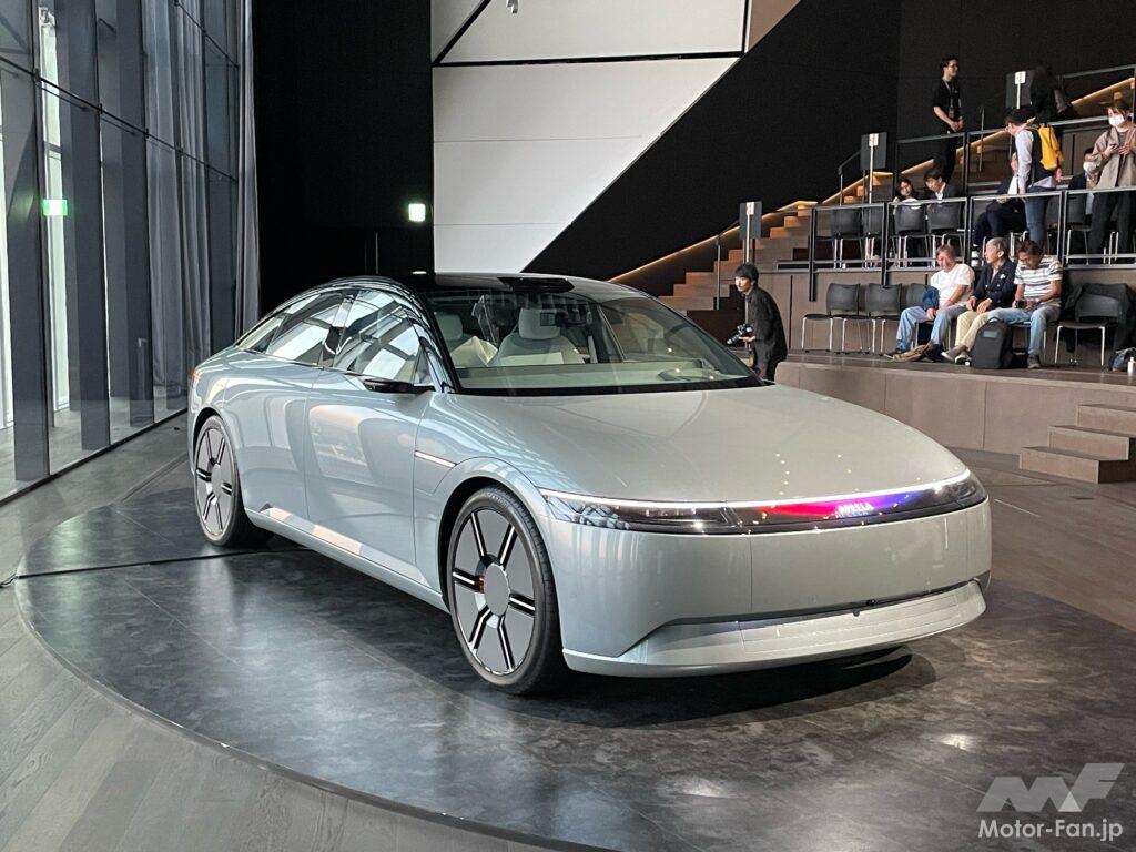 「ソニー・ホンダモビリティの新型EV「アフィーラ プロトタイプ」を日本初公開！国内導入は2026年中を予定」の3枚目の画像