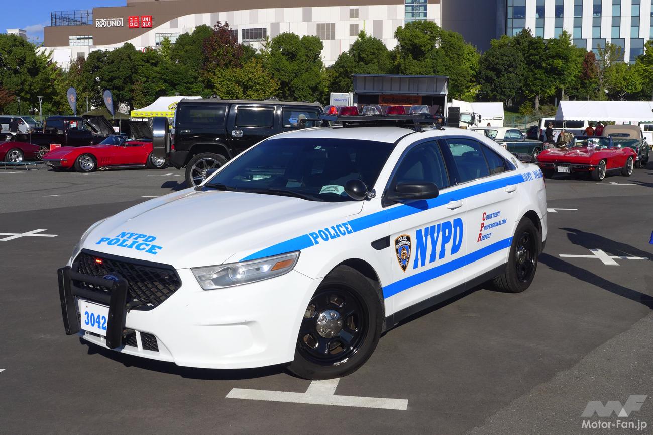 レプリカじゃない！ 本物のニューヨーク市警パトカーがお台場に!? アメ車の祭典『スーパーアメリカンフェスティバル』で見たスゴいクルマ vol.3 ｜  Motor-Fan[モーターファン]