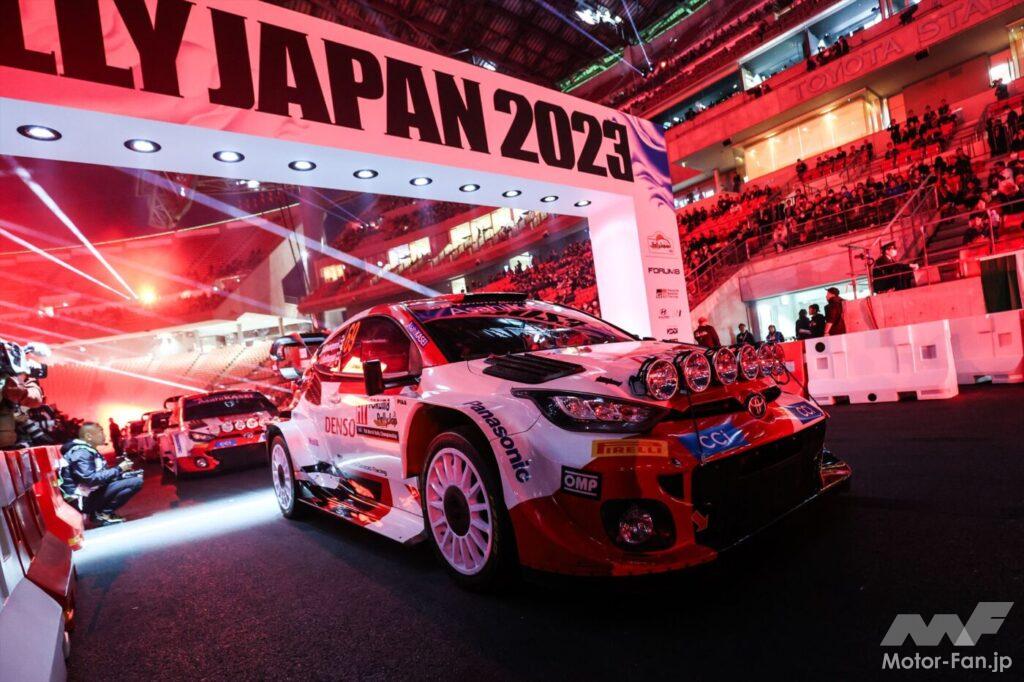 「【WRC結果】ラリージャパンが開幕！ 初日トップはヌービル、勝田貴元はトヨタ勢トップの5番手」の1枚目の画像