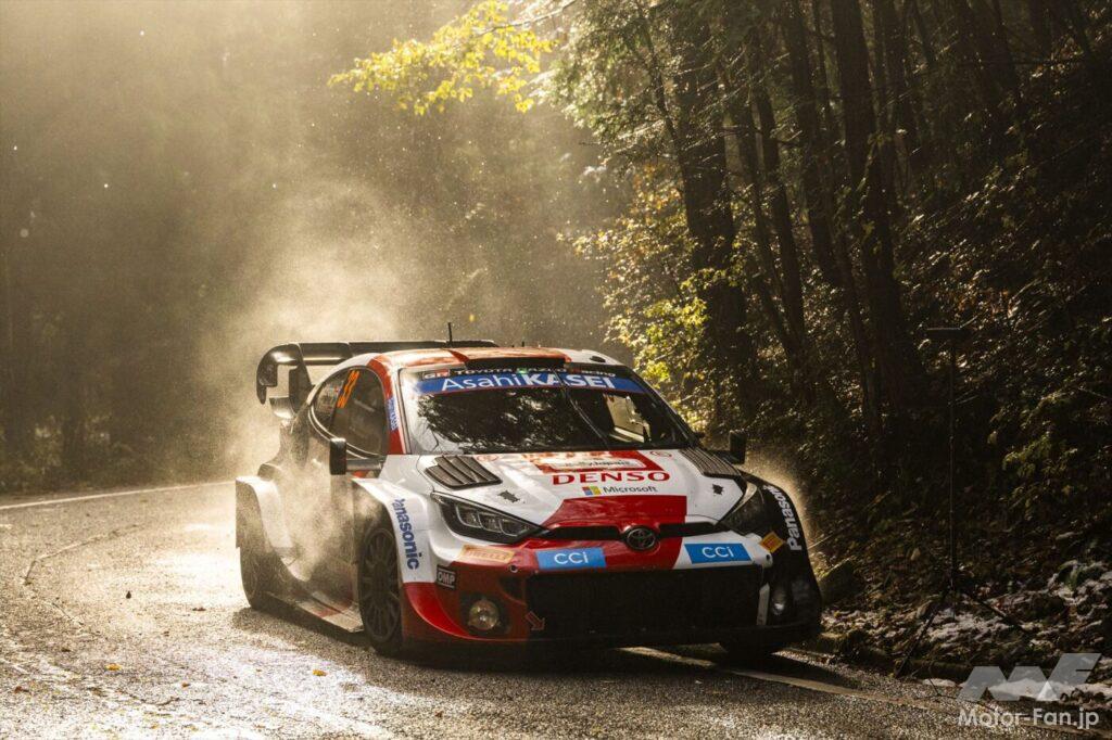 「【WRC結果】トヨタが“地元戦”ラリージャパンで1-2-3フィニッシュ達成！勝田貴元は総合5位に食い込む」の1枚目の画像