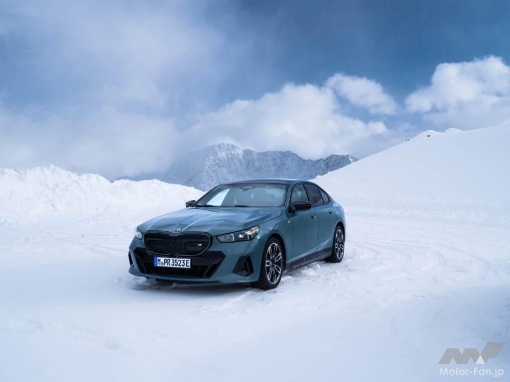 「BMW、新型5シリーズ&ドライバーレス車両のテスト走行を、オーストリアの氷上で現地メディア向けに実施！」の44枚目の画像