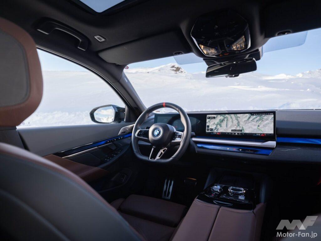 「BMW、新型5シリーズ&ドライバーレス車両のテスト走行を、オーストリアの氷上で現地メディア向けに実施！」の31枚目の画像