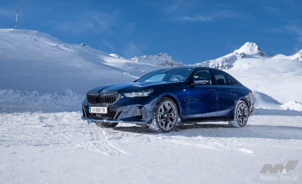 「BMW、新型5シリーズ&ドライバーレス車両のテスト走行を、オーストリアの氷上で現地メディア向けに実施！」の27枚目の画像